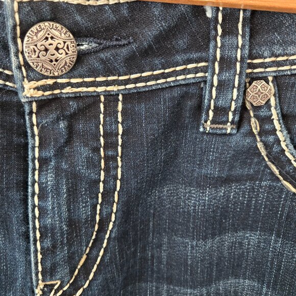 Silver Suki Capris - Picture 6 of 8